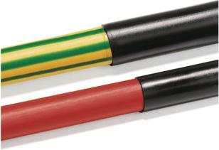 Produktbild HellermannTyton Thin wall tubing A/L 4:1 1.2m 8/2 black (125 x)