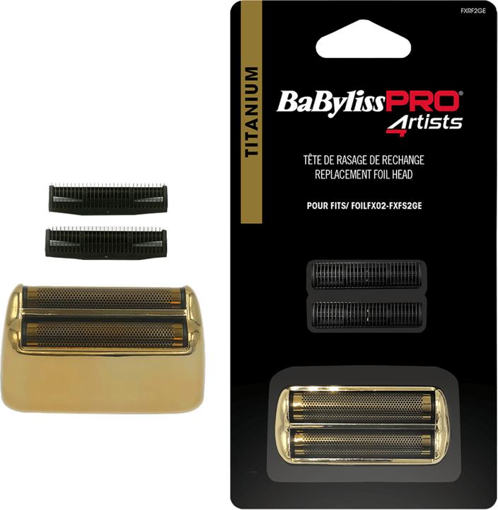 Image du produit BaByliss Pro 4 Artists FXRF2GE Tête de rasoir 2 Gold (2 x)