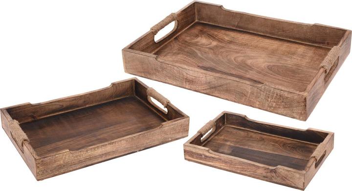 Produktbild Natura Punto Serviertablett 3er Set