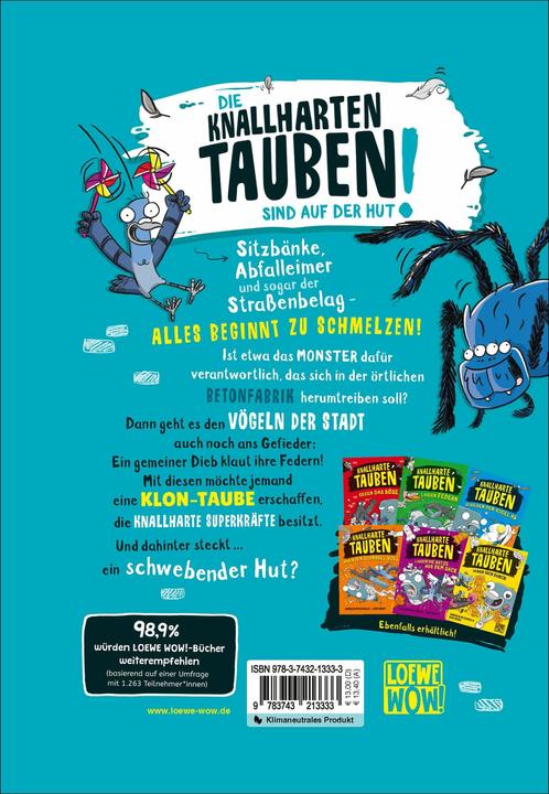 Produktbild Loewe Knallharte Tauben fahren die Krallen aus (Band 7) (Deutsch, Andrew McDonald, 2024)