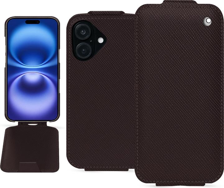 Image du produit Noreve Coque à rabat vertical en cuir (Apple iPhone 16)