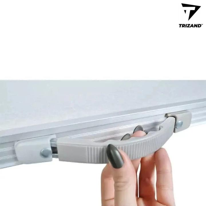 Actual product image Trizand Campingtisch Mehrzwecktisch KLAPPTISCH Universaltisch faltbar höhenverstellbar 80×60cm