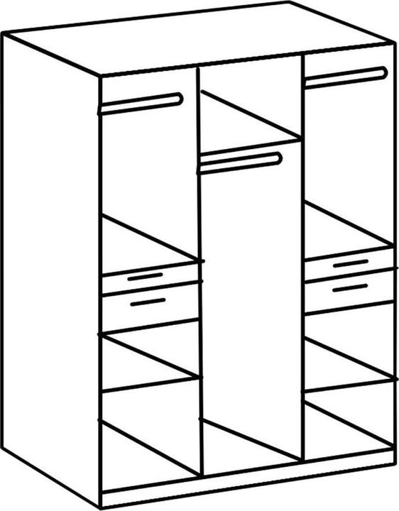 Actual product image Wimex Koblenz (135 x 58 x 199 cm)
