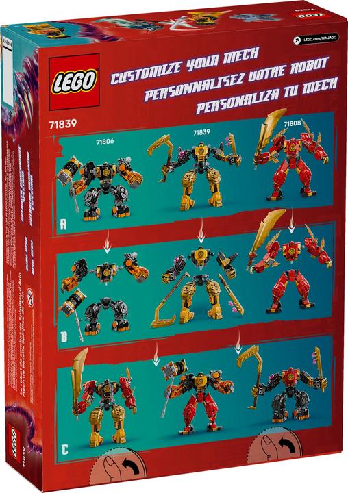 Produktbild LEGO Arins Spinjitzumech (71839, LEGO Ninjago)