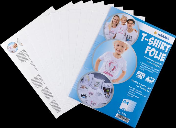 Produktbild HERMA T-Shirt Folie A4