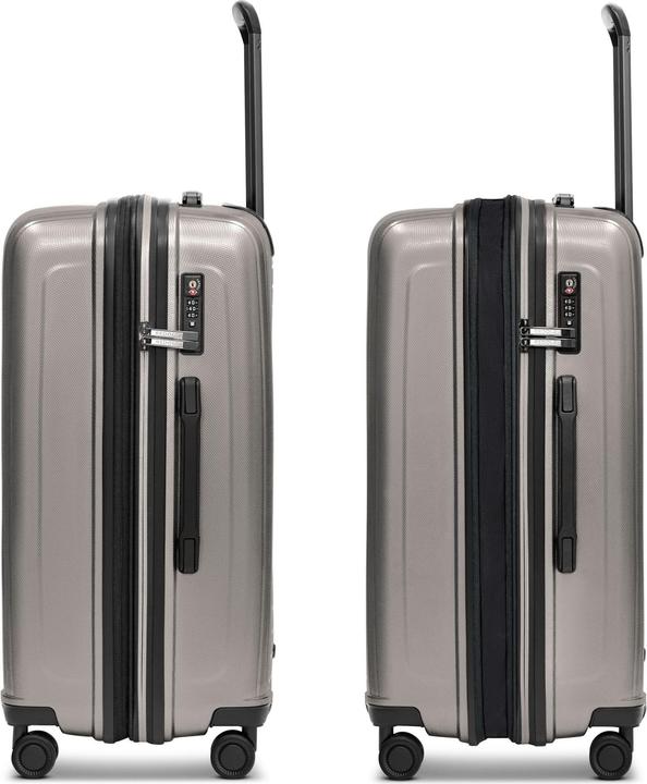 Produktbild Redolz Essentials 14 4 Rollen Trolley M 65 cm mit Dehnfalte (81 l, M (50 - 90l))
