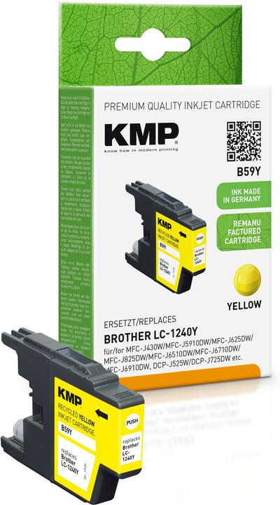 Image du produit KMP B59Y - 6 ml - jaune - compatible - wi (Y)