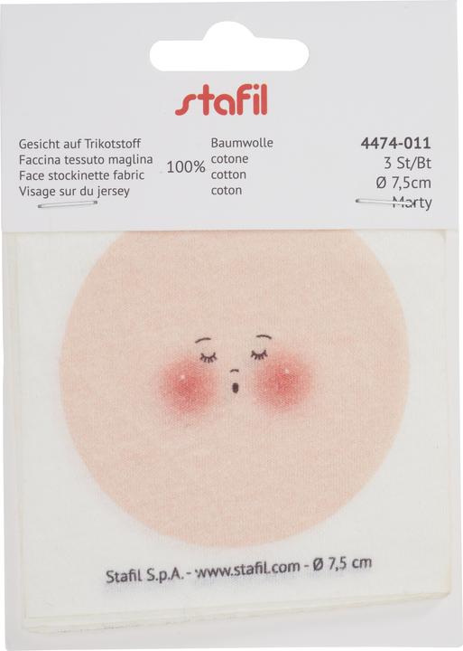 Immagine prodotto Stafil Volto su tessuto jersey "Marty", 3 pezzi