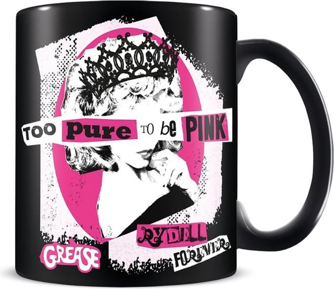 Actual product image Grease Too Pure To Be Pink Mug (325 ml)