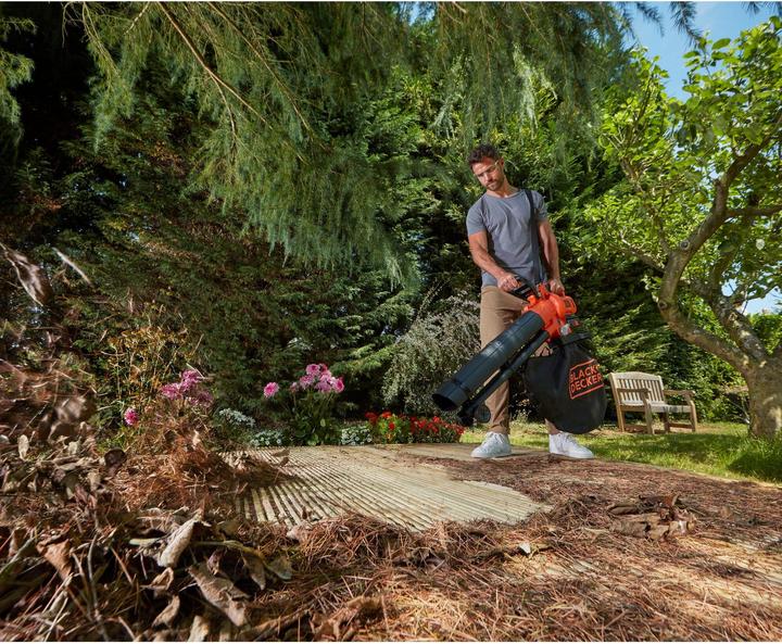 Actual product image Black & Decker BCBLV3625L1 Solo (Rechargeable battery operated, Vacuum cleaners & blowers, Leaf blower, Leaf vacuums)
