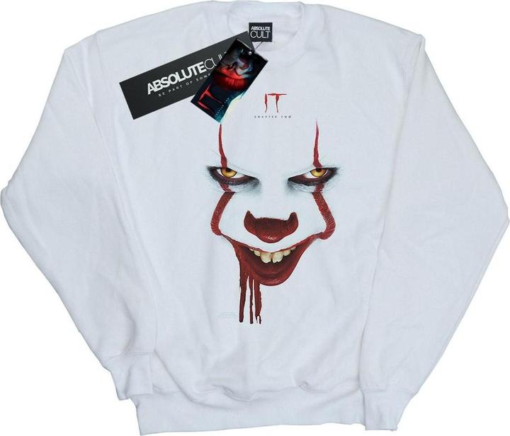 Actual product image Universal Textiles Mens Pennywise Poster Stare Sweatshirt (S)