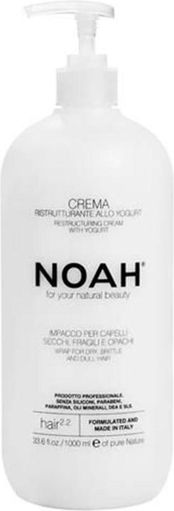 Salvatore Ferragamo 2.2 Crema Ristrutturante allo Yogurt 1000ml - Made in Italy Cruelty Free Senza SLS né Parabeni Nick (Crema per capelli, 1000 ml)