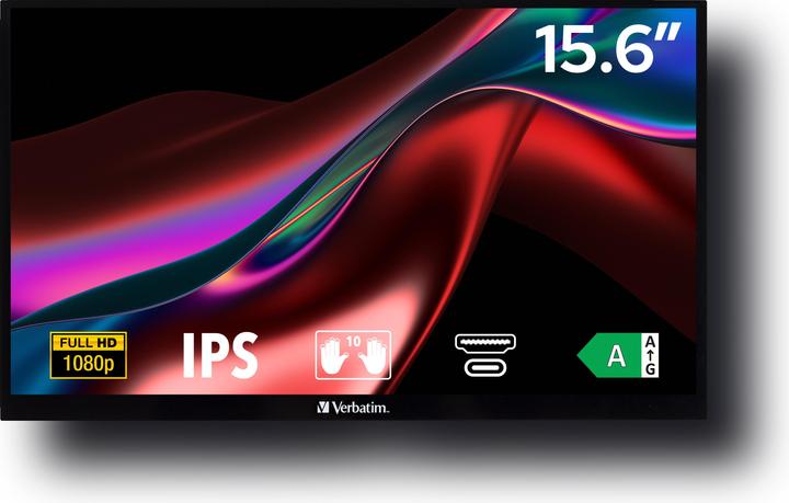 Actual product image Verbatim PMT-15 (1920 x 1080 pixels, 15.60")
