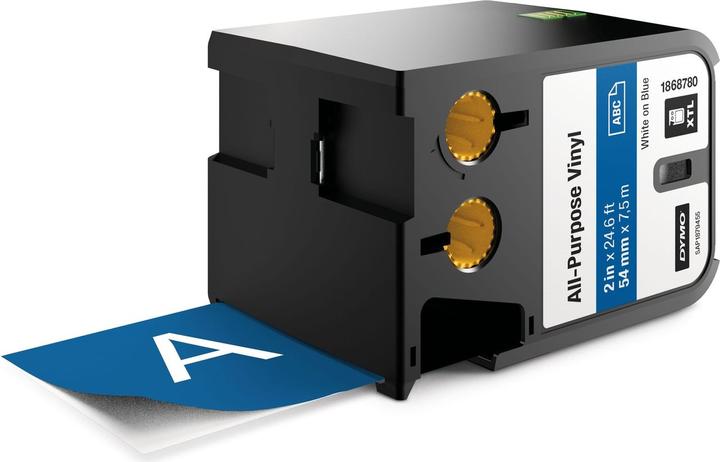 Produktbild Dymo XTL Schriftband, Vinyl (5.40 cm, Blau)