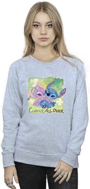 Immagine prodotto Disney Lilo And Stitch St Patrick's Day Clover Felpa Donna (XXL)