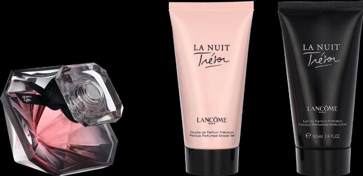Actual product image Lancôme La Nuit Trésor 50ml Set Eau de Parfum 50ml + Body Lotion 50ml + Shower Gel 50ml (Fragrance set)