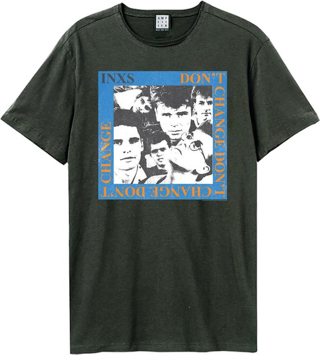 Actual product image Amplified Unisex Adult Don't Change INXS T-Shirt (M)