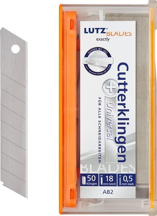 Image du produit Lutz Blades Universal Abbrechklingen-Set (50 Stück, 18mm) (Lame de rechange)