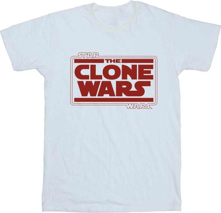 Immagine prodotto Star Wars Clone Wars Logo Maglietta Uomo (XL)