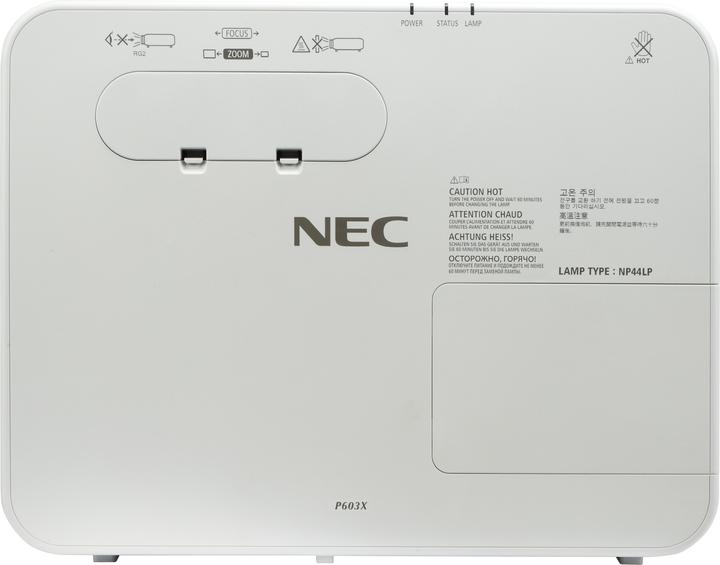 Produktbild NEC P603x (XGA, 6000 lm, 1.3 - 2.2:1)