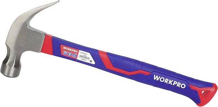 Immagine prodotto Workpro WP241012 Klauenhammer ergonomischer Griff, hart 560 g 1 St. (560 g)