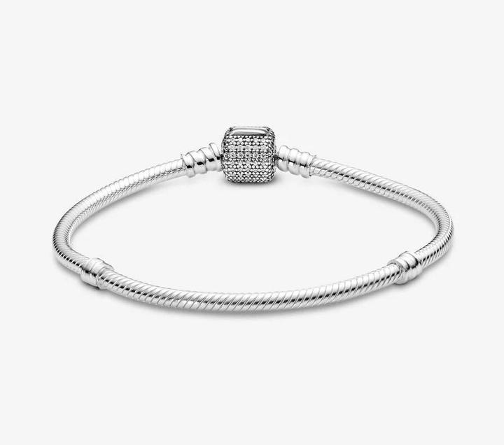 Immagine prodotto Pandora Bracciale con chiusura a sfera (18 cm, Argento)