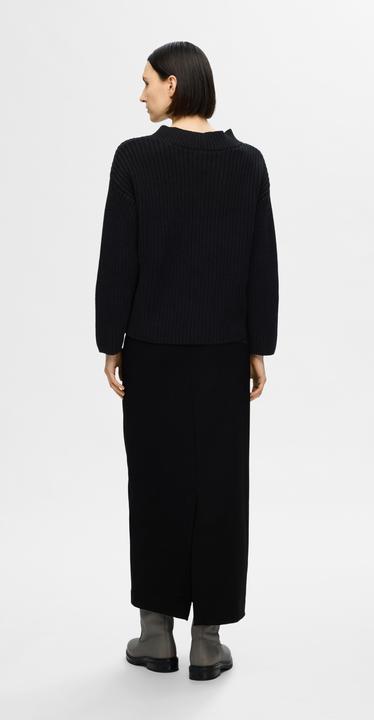Actual product image Selected Femme V-neck knit jumper (M)
