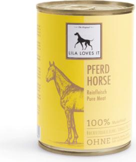 Actual product image Lila Loves It Pure meat horse (Adult, 12 pcs., 4800 g)