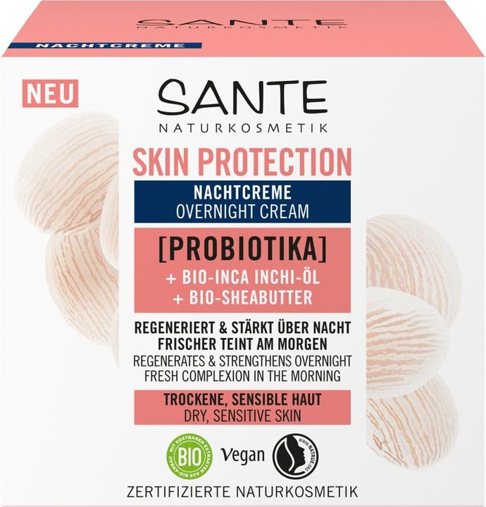 Actual product image Sante Sleeping cream Skin Protect Probiotic (50 ml, Night cream)