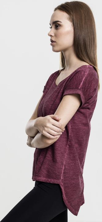 Immagine prodotto Urban Classics Tee lungo da donna a forma di schienale con tintura spray (XS)