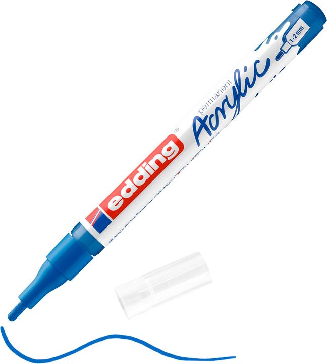 Actual product image Edding Acrylic marker 5300 Fine (Gentian blue, 2 mm, 1 x)