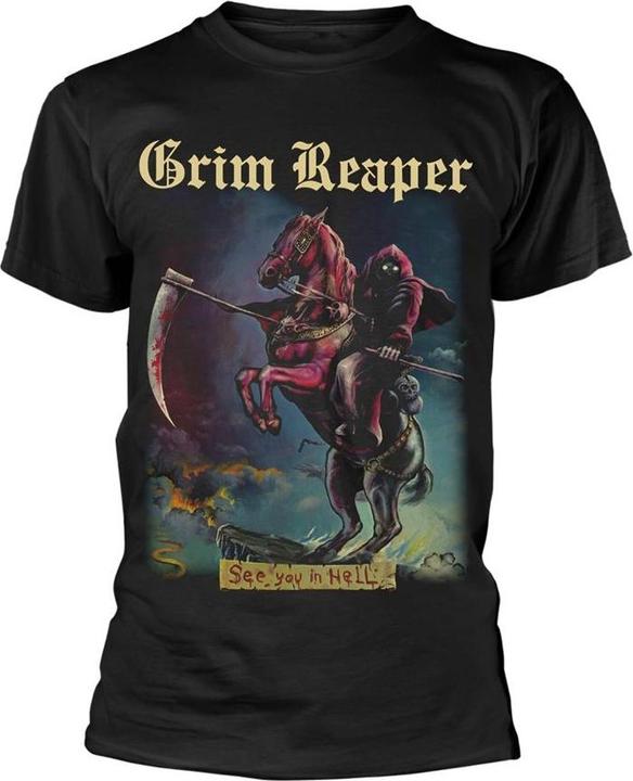 Grim Reaper See You In Hell TShirt