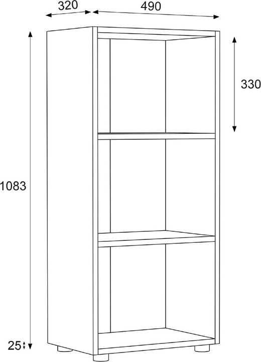 Immagine prodotto VCM Ulas (108 x 49 x 32 cm)