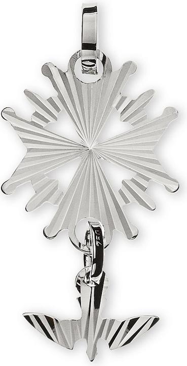 Actual product image Huguenot cross (Gold 750)