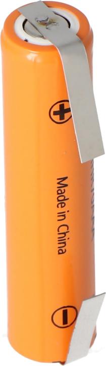 Immagine prodotto Panasonic Batteria ricaricabile Sanyo HR-AAAU NiMH Micro AAA Tariffa Flat Top con capocorda di saldatura a U (AAA, 730 mAh)