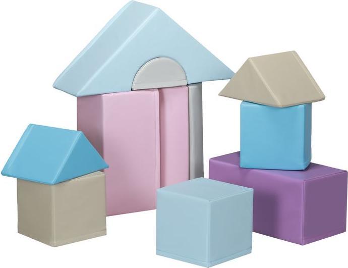 Produktbild Swisshandel24 11-tlg. Softbausteine, Schaumstoffbausteine, Bausteinset zum Toben, Klettern