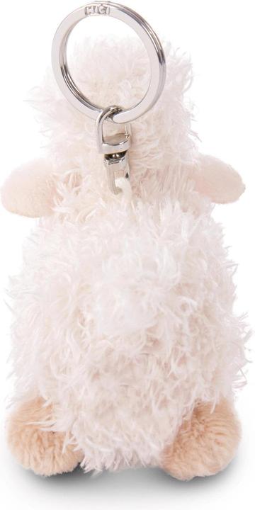 Actual product image NICI Sheep white keyring pendant