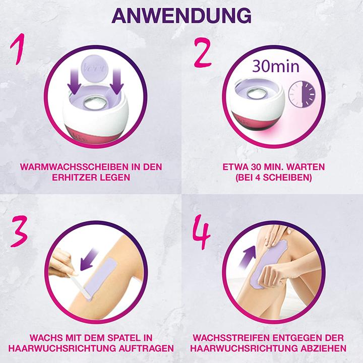 Immagine prodotto Veet Confezione da 6 dischi di cera di ricambio (6 x)