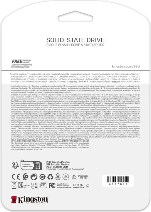 Immagine prodotto Kingston NV3 (4000 GB, M.2 2280)