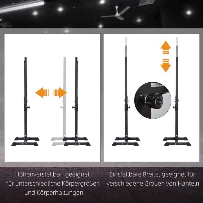 Actual product image Swisshandel24 Hantelständer Langhantelablage Hantelablage Langhantel Kraftt Rack Fitness 150kg
