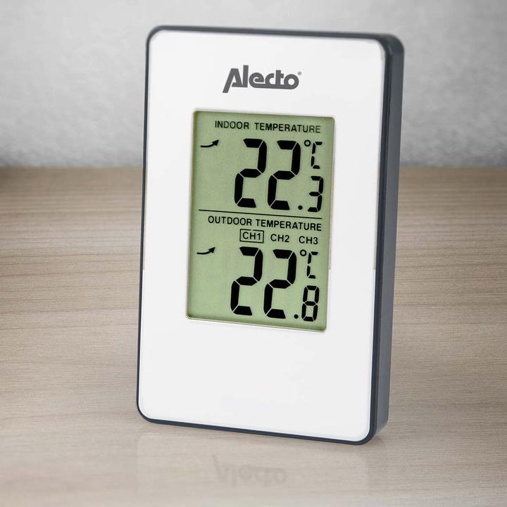 Immagine prodotto Alecto WS-1050 Stazione meteo con sensore da esterno (bianco)