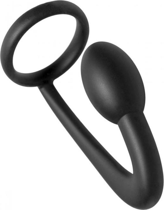 Actual product image Pipedream Prostatoc play Explorer penis ring with plug