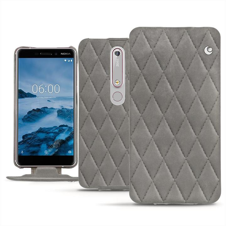 Actual product image Noreve Leather cover vertical (Nokia 6 (2018))