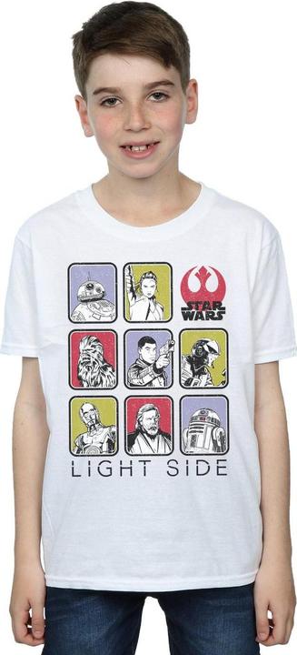 Actual product image Star Wars Boys The Last Jedi Multi Character T-Shirt (116)
