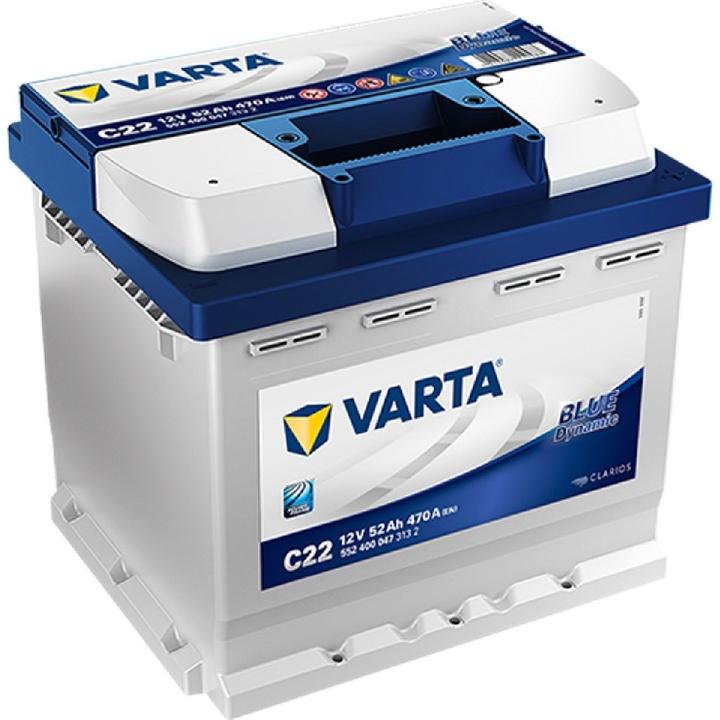 Varta Blue Dynamic C22 (12 V, 52 Ah, 470 A)