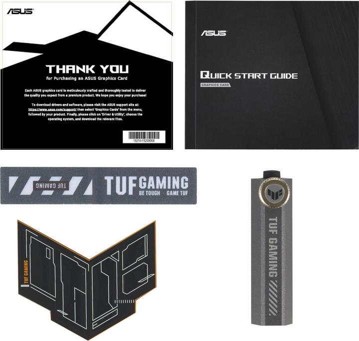 Actual product image ASUS TUF RX 9070 XT GAMING OC (16 GB)