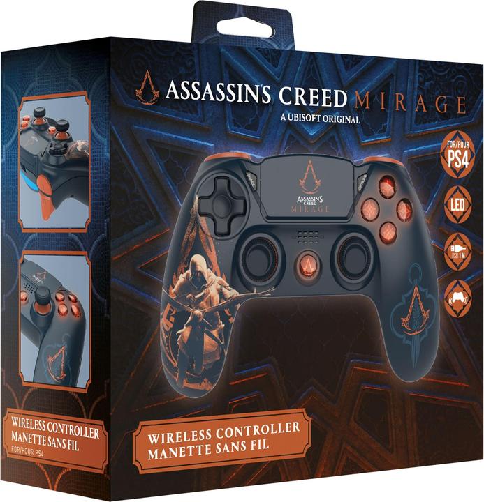 Actual product image Freaks and Geeks PS4 Controller AC Mirage Silhouette wireless black (PS4)