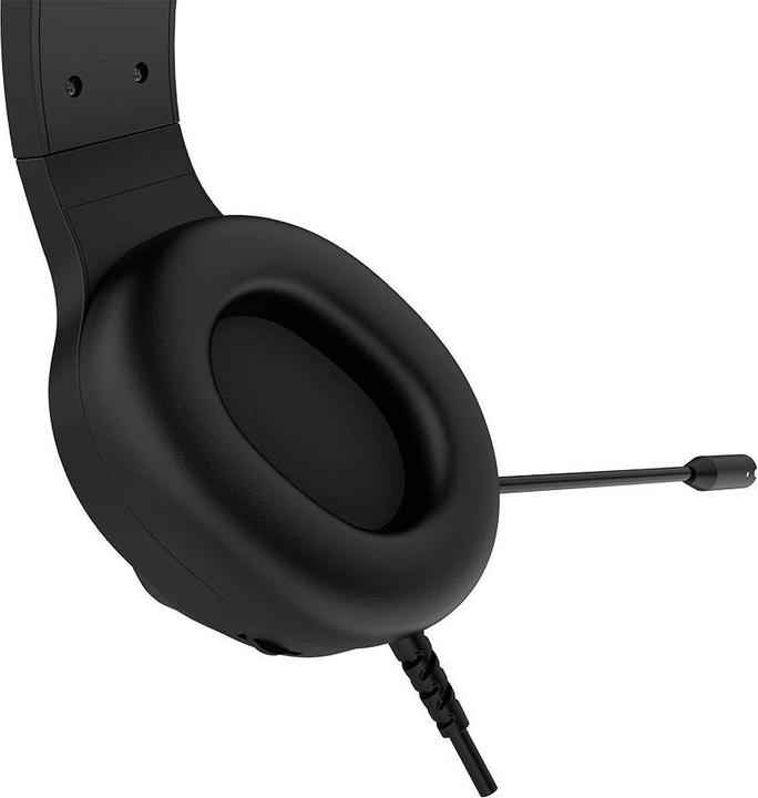 Image du produit Canyon GH-6, Shadder gaming headset, USB / 2x 3.5mm jack, 2m cable, multicolor RGB backlight, black (Filaire)