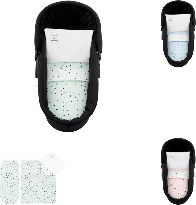 Actual product image Kikkaboo Pram Linen Set Bear