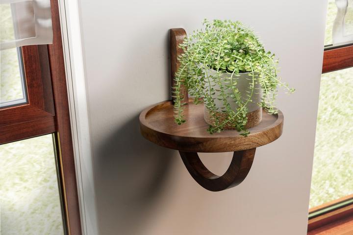 Produktbild FineBuy Wandregal (Ø 30 x 33 cm)